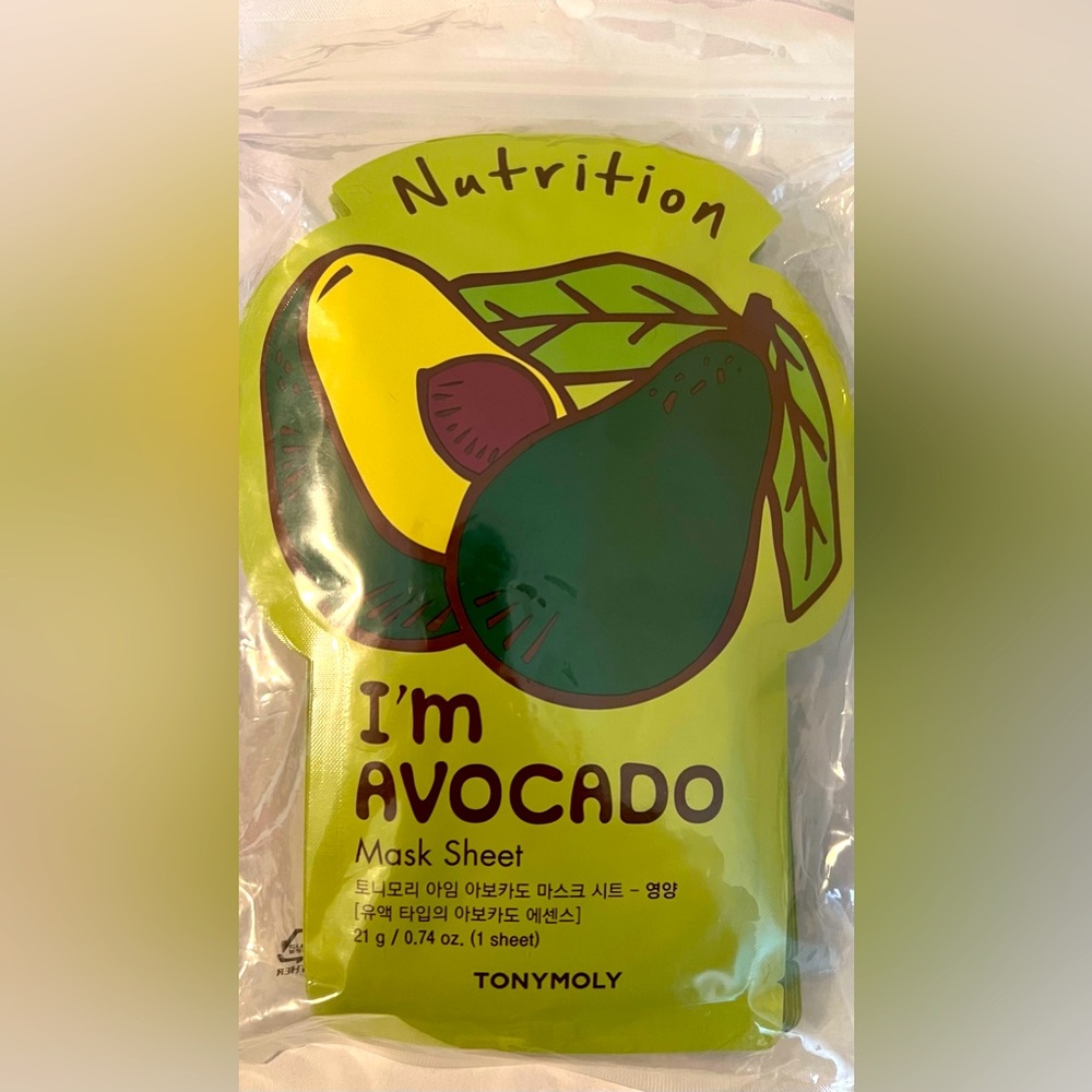 TonyMoly Avocado Nutrition face mask